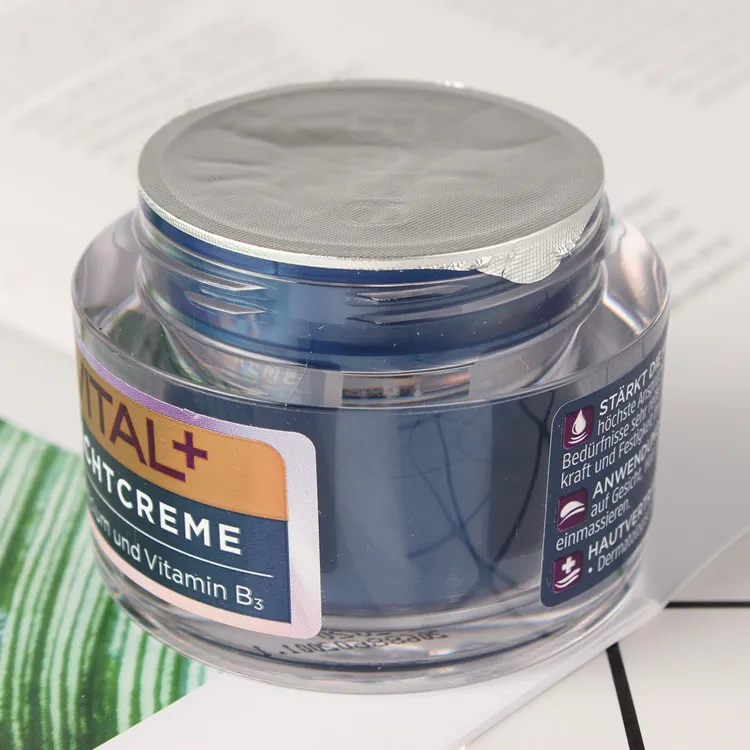 Balea VITAL + ночной увлажняющий крем для зрелой кожи 55 возрастов против старения лица