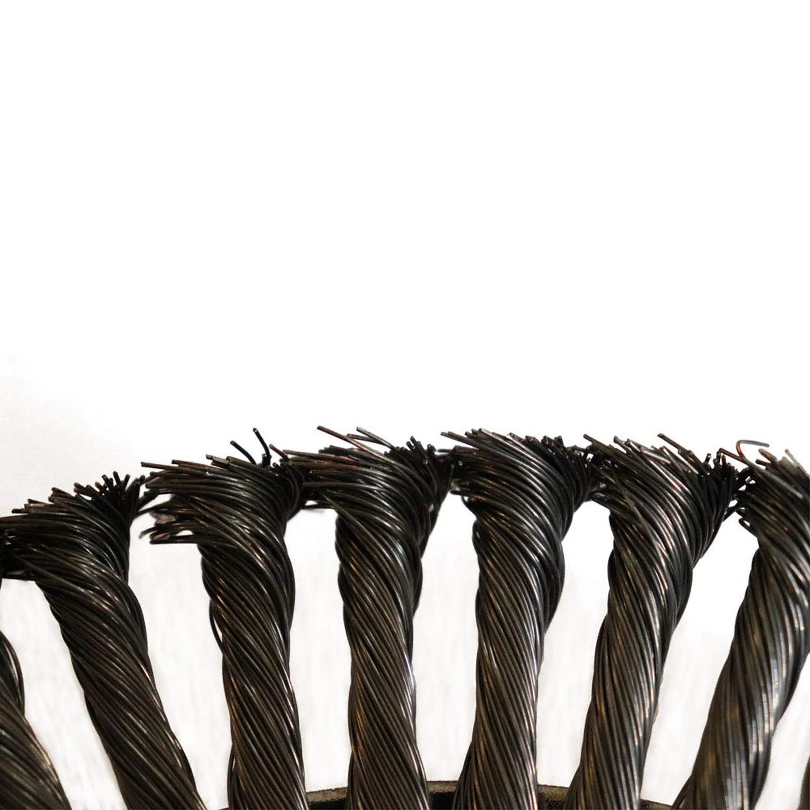 Стальное проволочное колесо садовая щетка для сорняков газонокосилка триммер