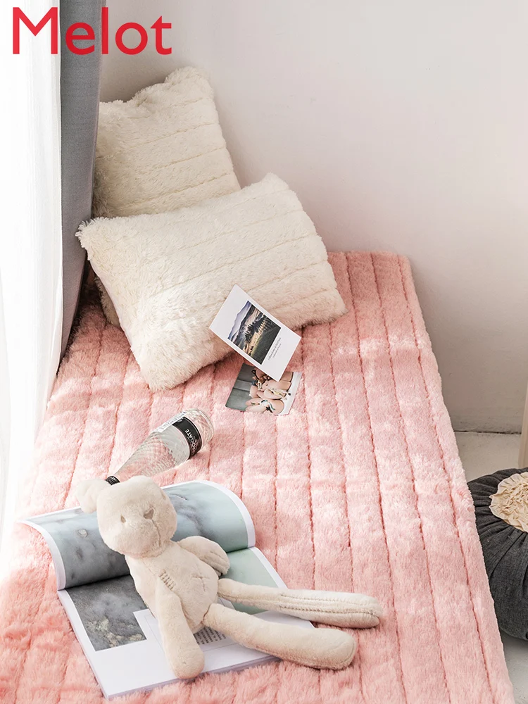 Offerte Coperta Del Cuore Della Ragazza Di Colore Solido Su Ordinazione Antiscivolo Del Cuscino Del Balcone Della Camera Da Letto Del Cuscino Della Finestra Della Peluche Di Ispessimento Di Stile Europeo