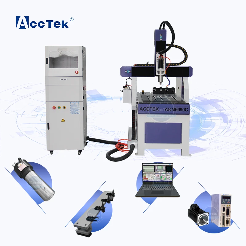 

Good Quality Router CNC Kit 6090 6012 1212 Small ATC CNC Milling Machine Woodworking Electric Wood Router