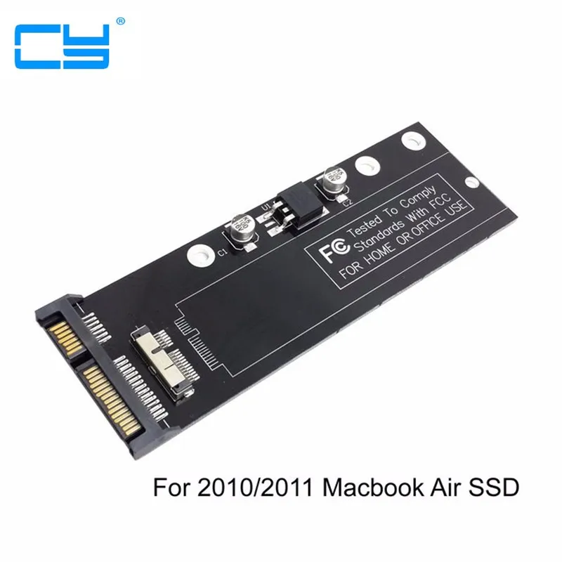 

PCBA 15+7pin SSD HDD to SATA 22Pin Hard Disk Cartridge Drive for Apple 2010 2011 Macbook Air A1369 A1370 SSD