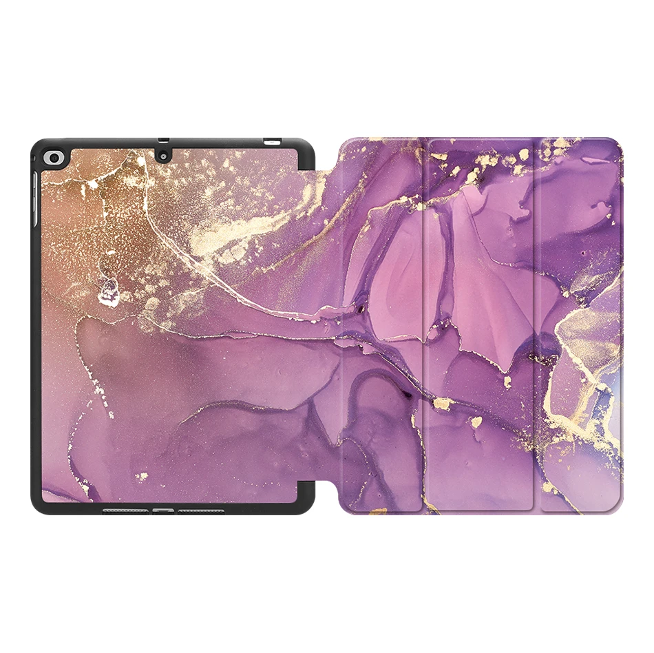 IPBC15 Чехол MTT marble для iPad 9,7 дюймов, мягкая задняя панель из ТПУ+ откидная подставка из искусственной кожи, умный чехол для iPad Air 1 2, чехол для планшета, Fundas - Цвет: IPBC15
