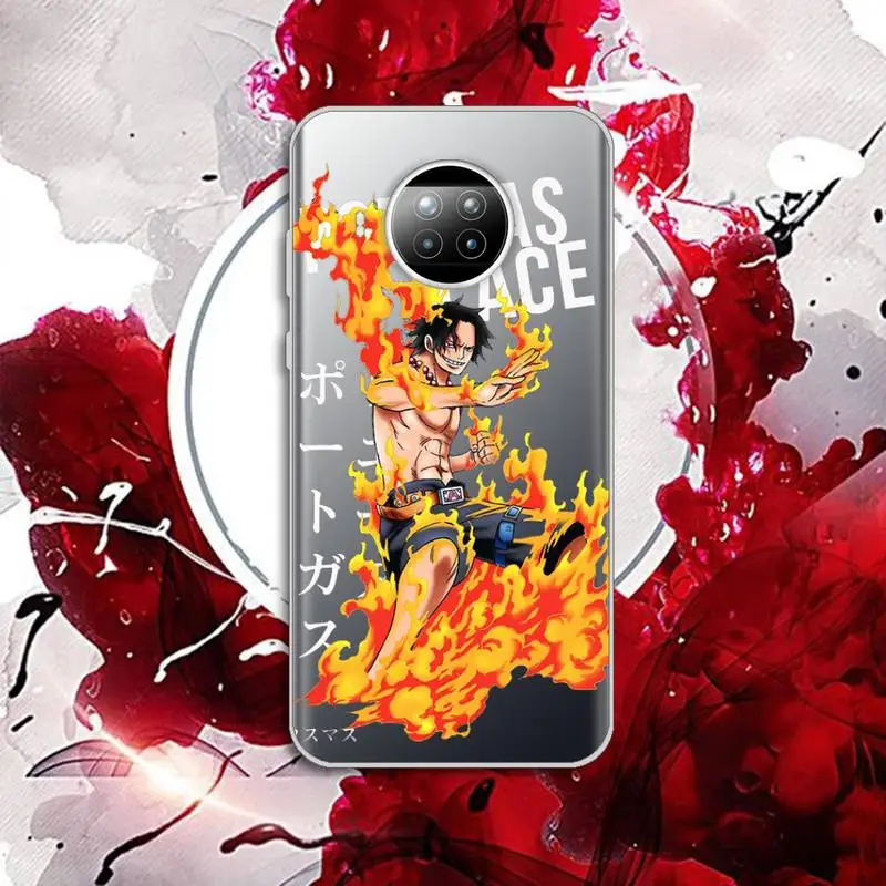 

One Piece Luffy Phone Case Transparent for Xiaomi mi Redmi note 10 t 8 9 pro lite 11 Samsung S 8 9 10 20 plus ultra