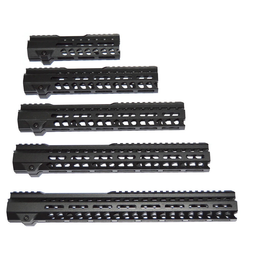 Тактический 7/10/12/13,5 дюймов поплавок M-lok Handguard Пикатинни страйкбол 15 M4 Handguard карабин квадратный рот для охоты