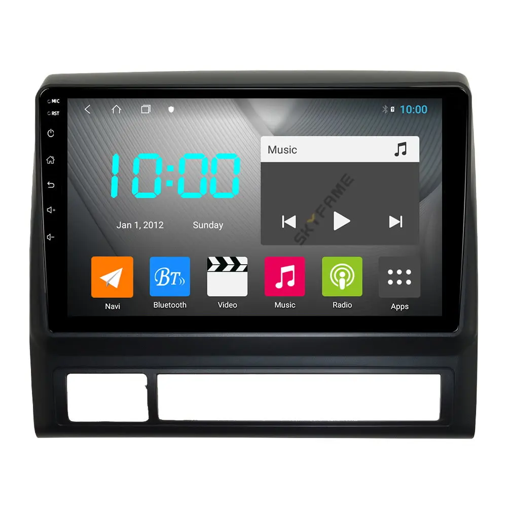 Для TOYOTA Tacoma/HILUX USA 2005-2014 автомобильные аксессуары Android мультимедийный плеер радио 9