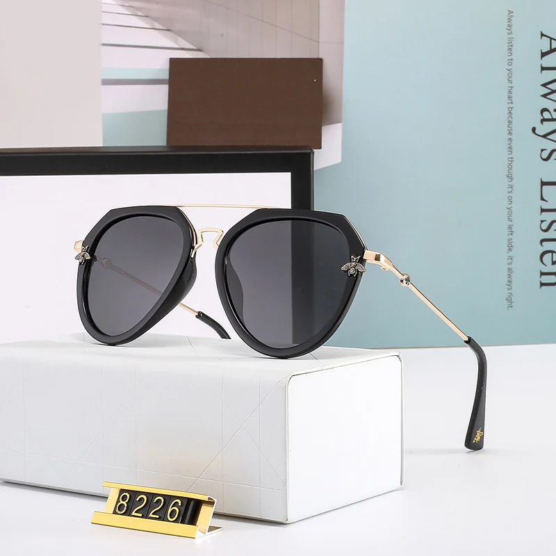 

2020 New Luxury Brand Sunglasses Women Fashion Designer Classic Retro Glasses Polarized Shopping Mirror UV400 Gafas de sol