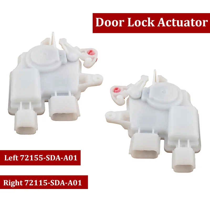 Geetha Car Front Left Right Door Lock Actuator for Honda Accord Acura TL TSX 2004-2008 72155SDAA01 72115-SDA-A01 72155-SDA-A01 | Автомобили