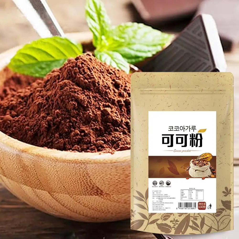 Какао порошок шоколада какао для домашней кухни выпечки хлеба торт делая 100 г |