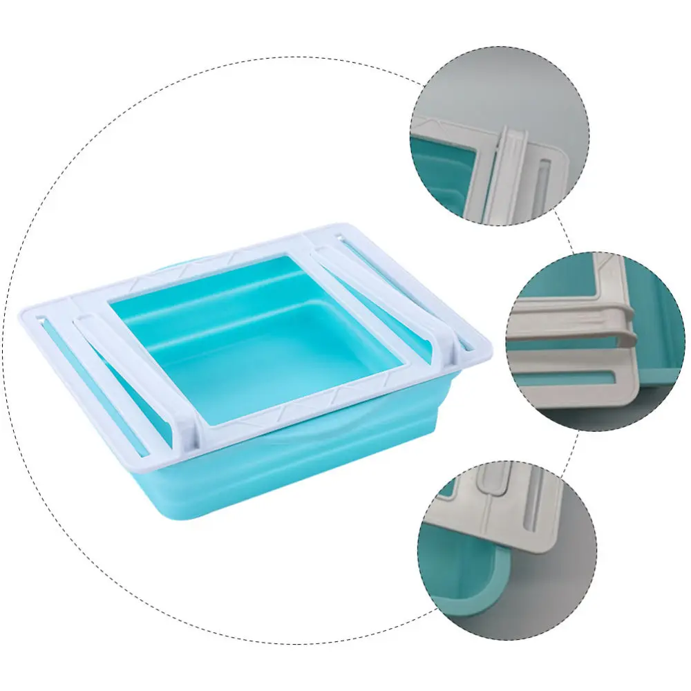 

1Pc Kitchen Refrigerator Storage Box Refrigerator Container Sqaure Storage Box
