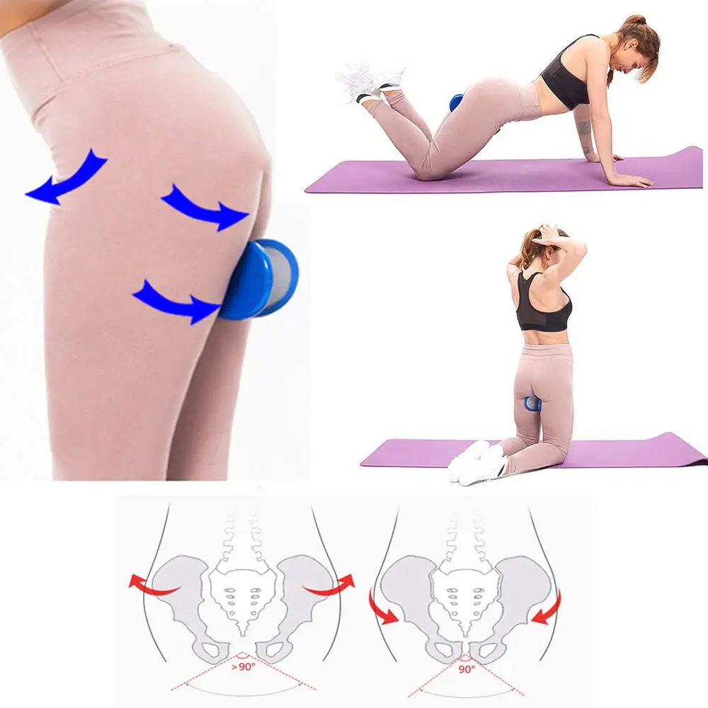 Pelvic Floor Muscle Inner Thigh Exerciser Hip Trainer Butt Training Home Equipment Fitness Tool Correction Buttocks Device | Спорт и