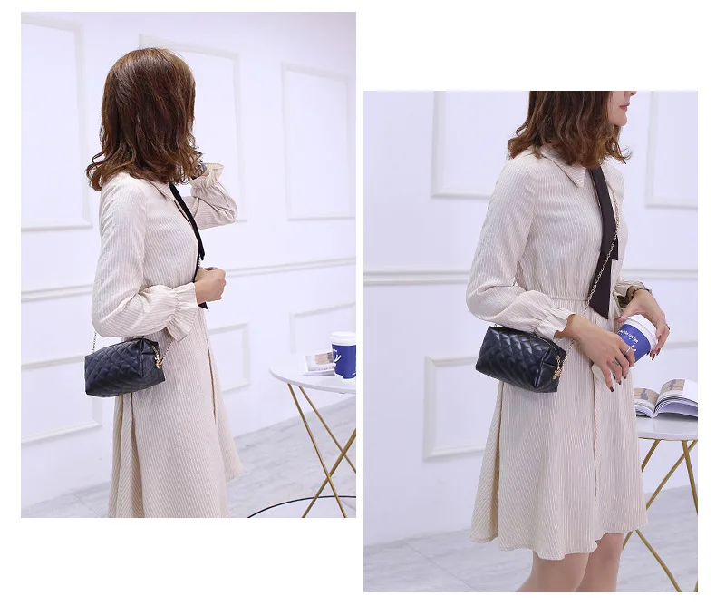 Модные подушки сумки на плечо для женщин 2019 сумка-мессенджер из искусственной