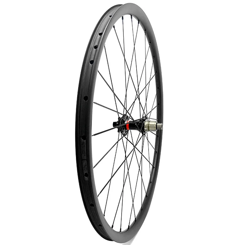 Mtb велосипед Углеродные колеса ruedas mtb 29 бескамерные велосипедные 30x25 мм novatec D791SB