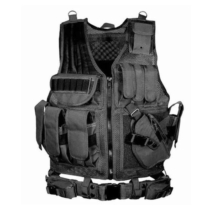 Military Clothing Vest Tactical Chemise Militaire Uniforme Militar Army Combat Shirt Colete Tatico Hunting Multi-functional | Спорт и