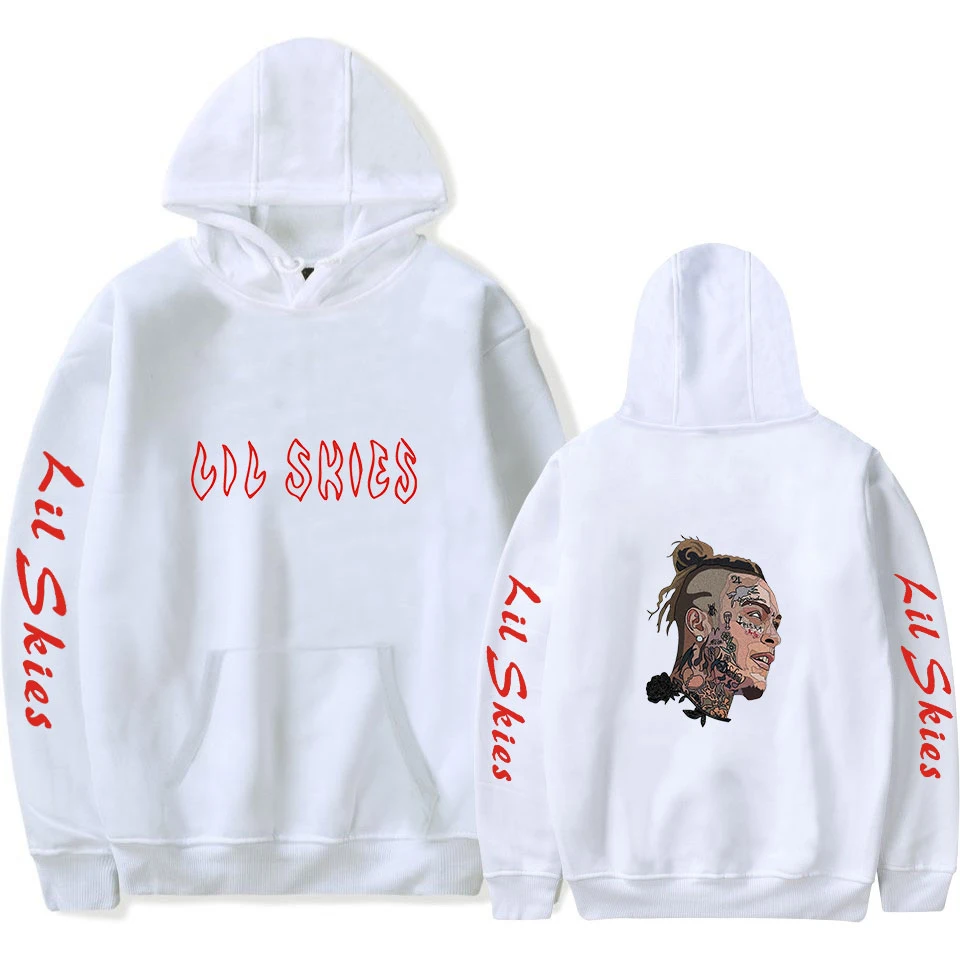 

Creative New Lil Skies Hoodies Men/Women Hip Hop Fashion Hoodies Teenage Streetwear Popular Hoodies Rapper Lil Skies Sweatshirt