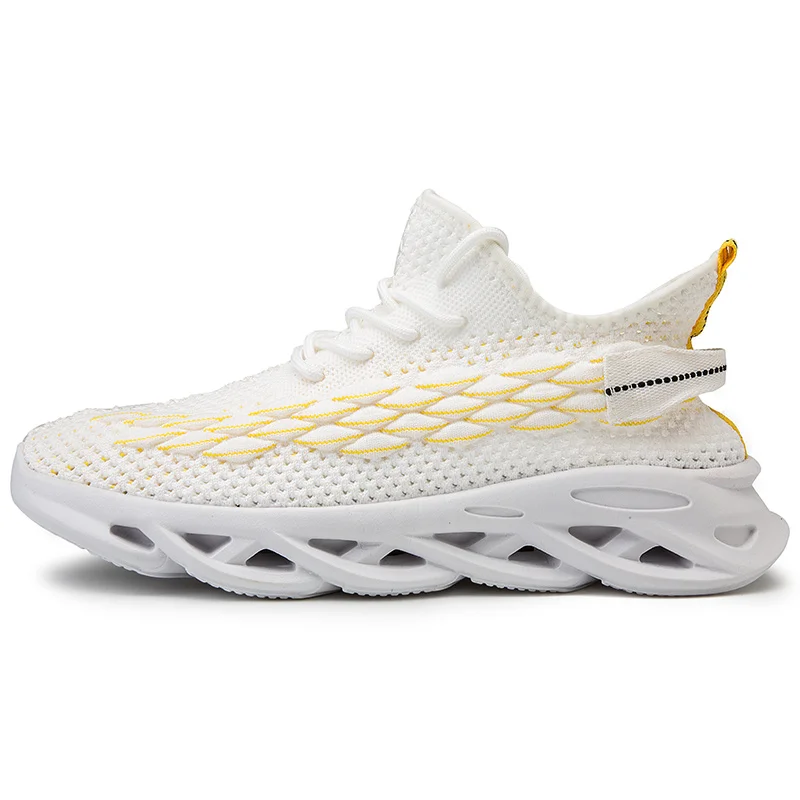 2020 Hot Sale Men Shoes Lightweight Casual Breathable Comfortable Mesh Fabric Lace-up Sneakers Non-slip Fashion | Обувь