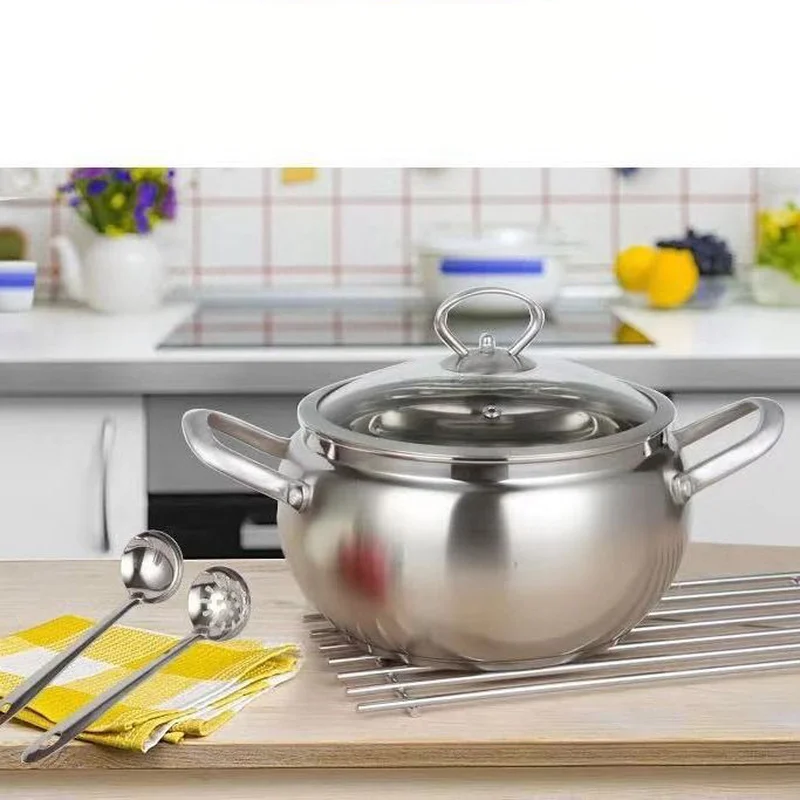 Нержавеющая сталь молочный горшок антипригарное детское питание маленький суп