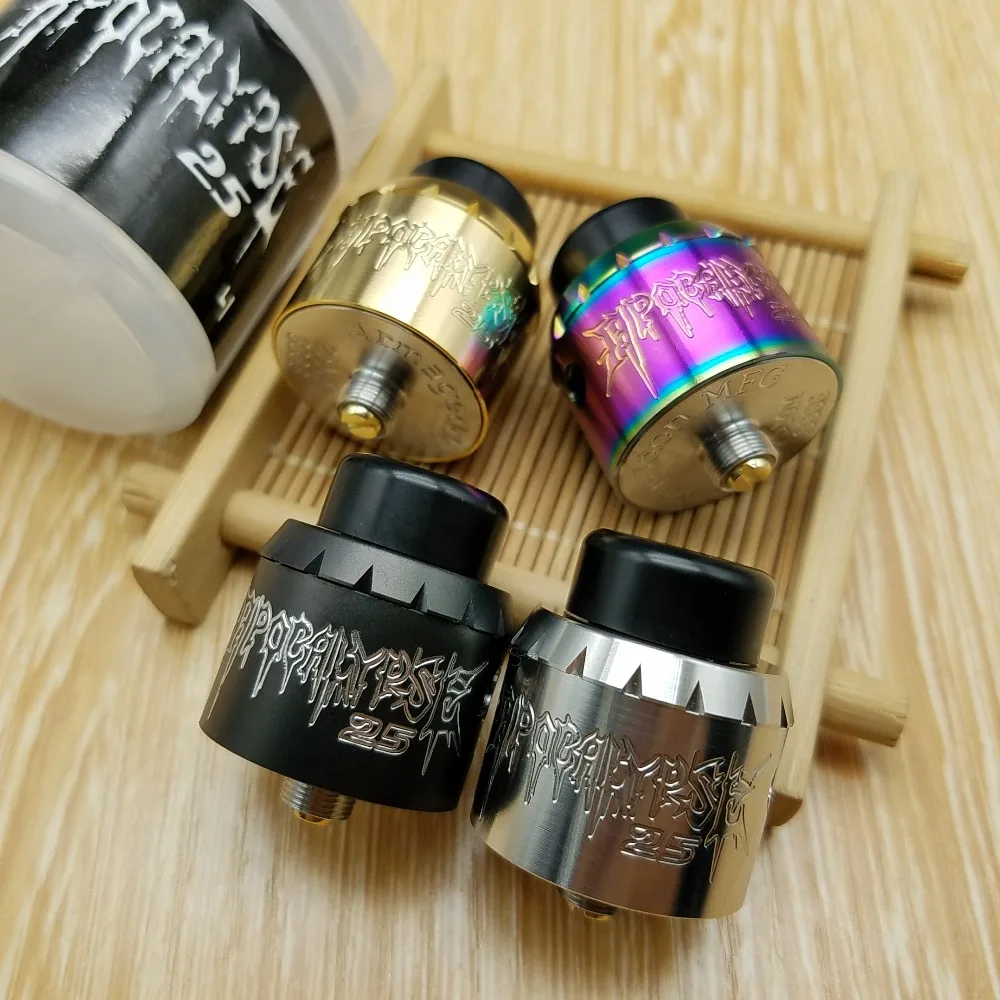 Apocalypse 25 мм RDA форсунки Goon с широким отверстием капельного наконечника бак