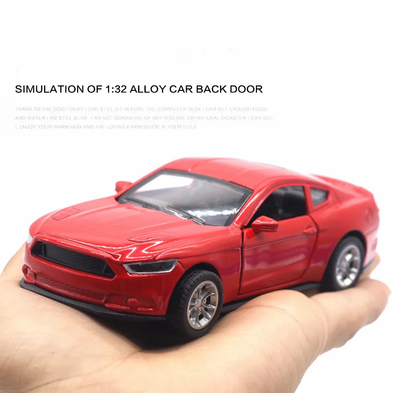 Модель автомобиля Ford Mustang 1:32 из сплава новинка модель с подсветкой музыкой
