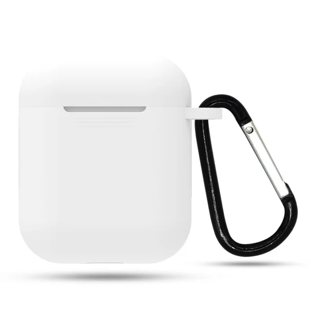 tws bluetooth гарнитура силиконовый чехол bluetooth беспроводные наушники защита от падения пыли для i10 i20 i30 i60 i200 tws - Цвет: white