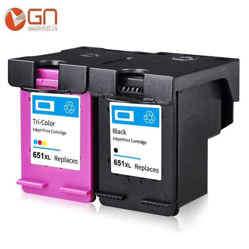 Чернильный картридж GN 651XL для HP 651 XL чернила Deskjet 5575 5645 officejet 202 252