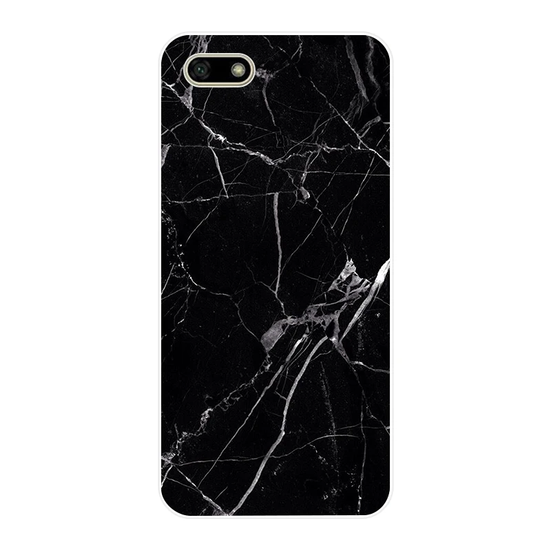 156FG гранитный скраб с мраморным камнем Мягкий Силиконовый ТПУ чехол для huawei Honor 7a 5