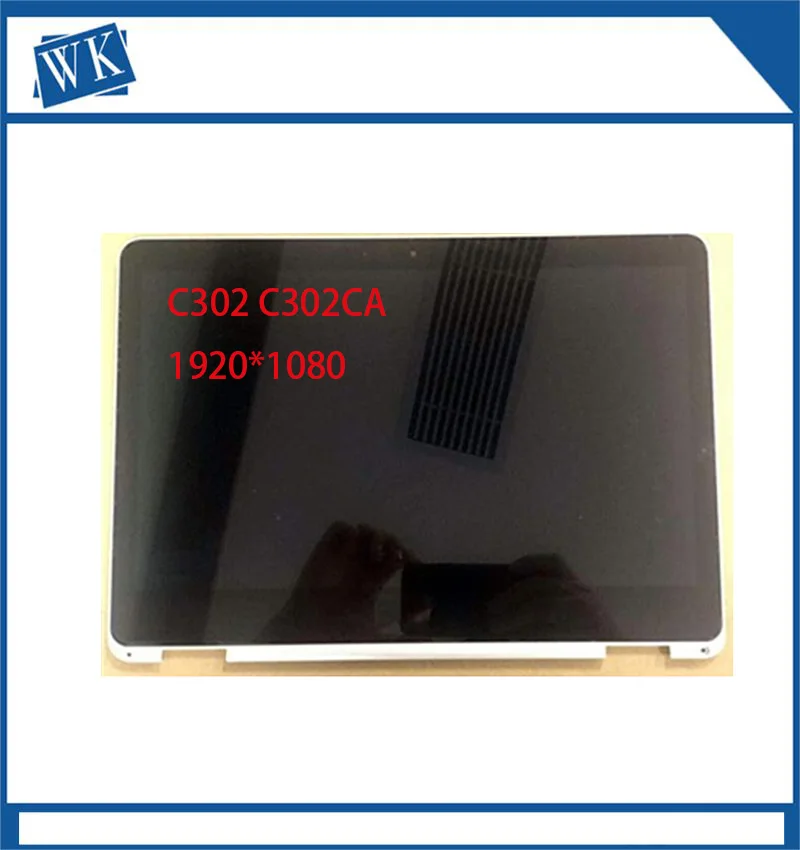 

For ASUS C302 C302CA Matrix 12.5 INCH B125HAN02.2 Assembly Laptop LCD Screen Display Panel with Touch with Frame 1920 1080