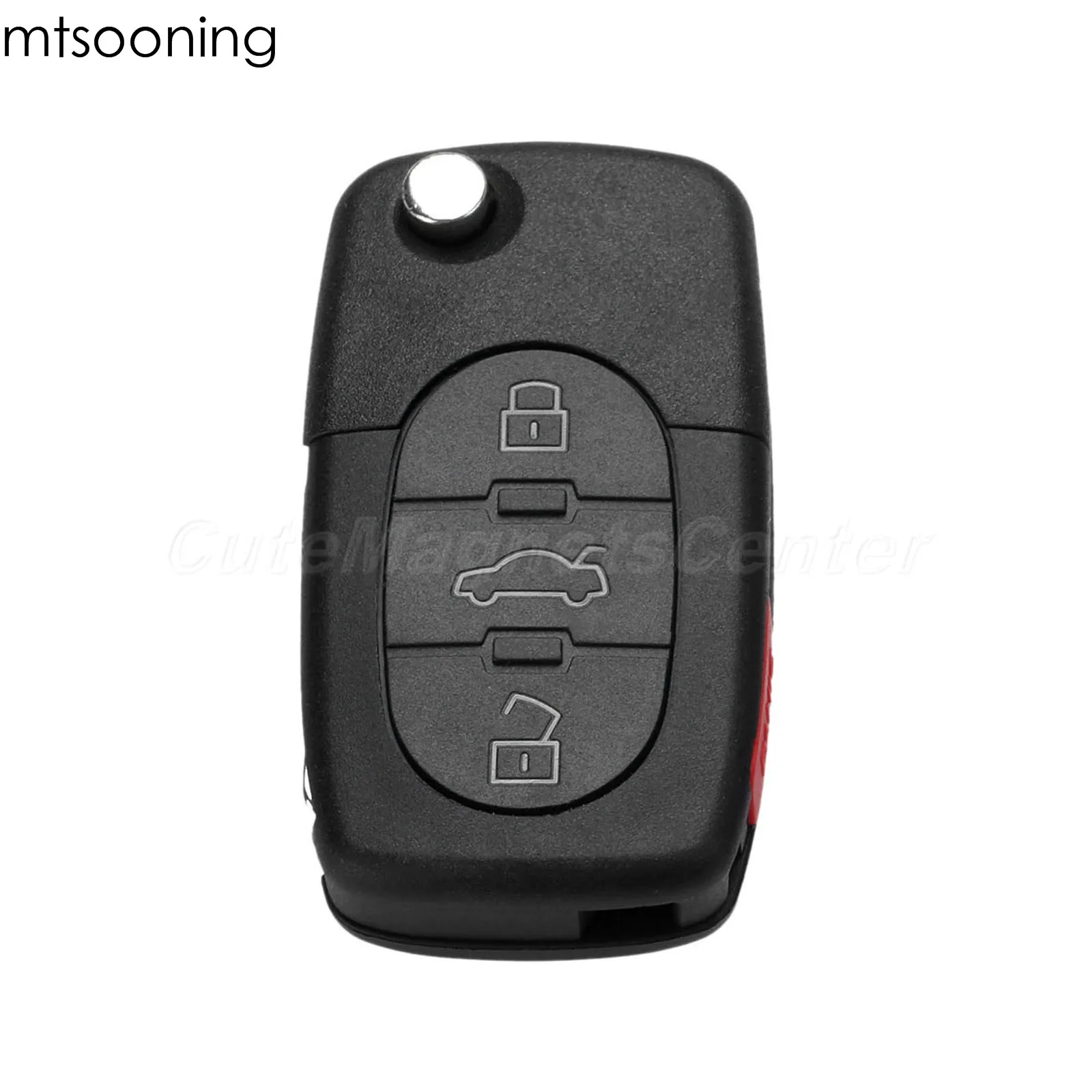 Mtsooning 4 кнопки Автомобильный Дистанционный ключ 315 МГц для Audi A4 A6 A8 TT Allroad