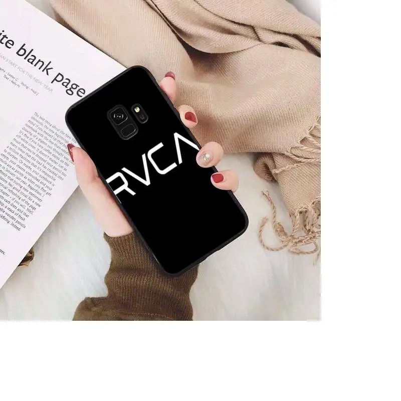 

Babaite RVCA Brand Phone Case Cover For Samsung Galaxy A310 A3 A6 plus A7 A750 A530 A8 plus A9 A10 A30 A20 A50 70 40 A30S A50S