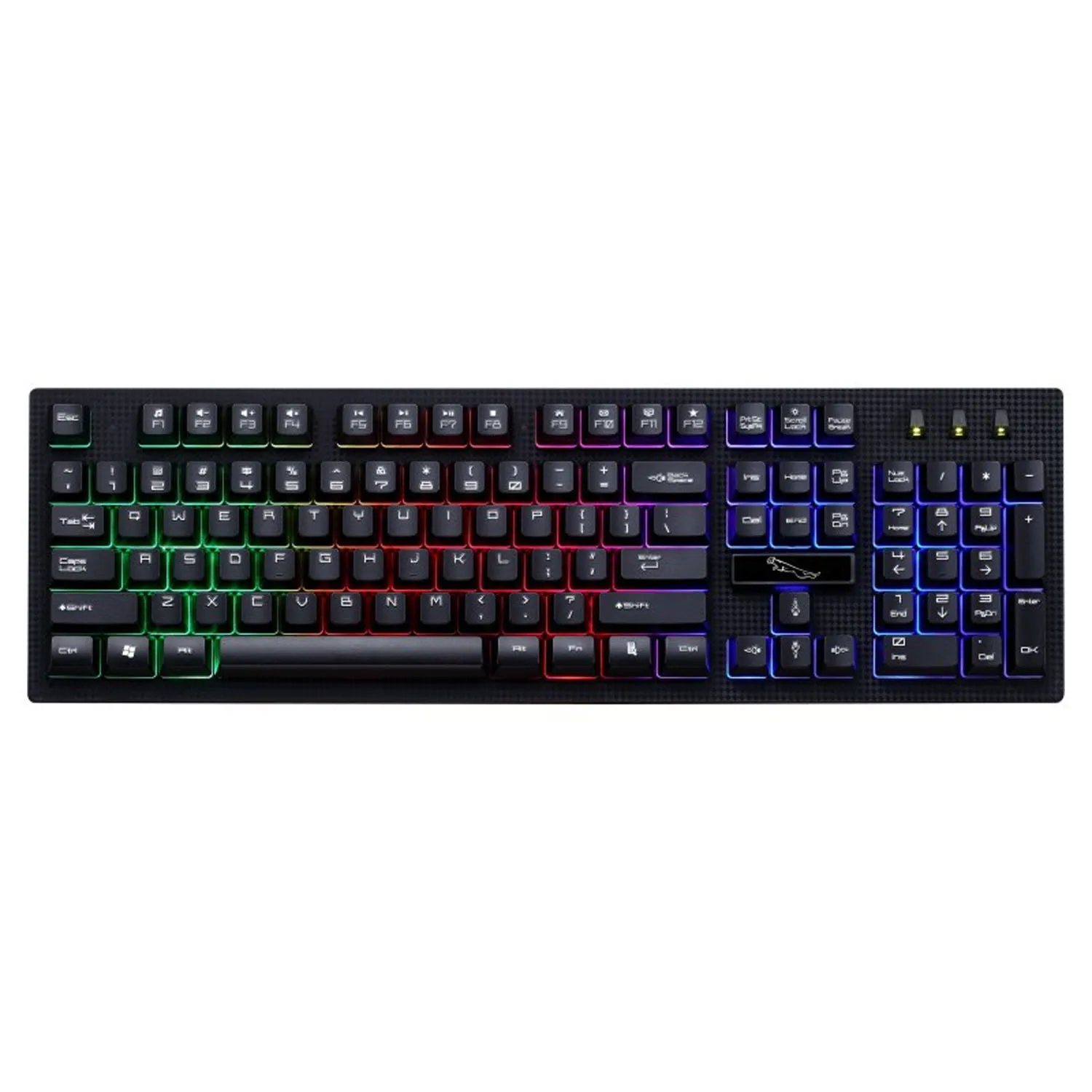 Vococal G20 104 клавиши клавиатуры USB проводной Красочные RGB Подсветка игровой Клавиша