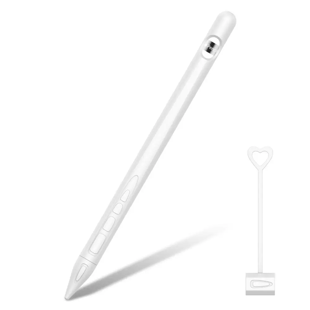 

Защитный чехол для планшета Apple Pencil 1, мягкий силиконовый колпачок для стилуса