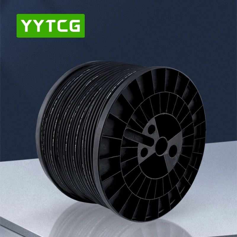 

YYTCG 75 ohm RF Coaxial Cable Black RG-85 RG85U Coax Pigtail Wire Cables 3M 5M 10M 15M 20M 25M 30M 40M 50 Meters