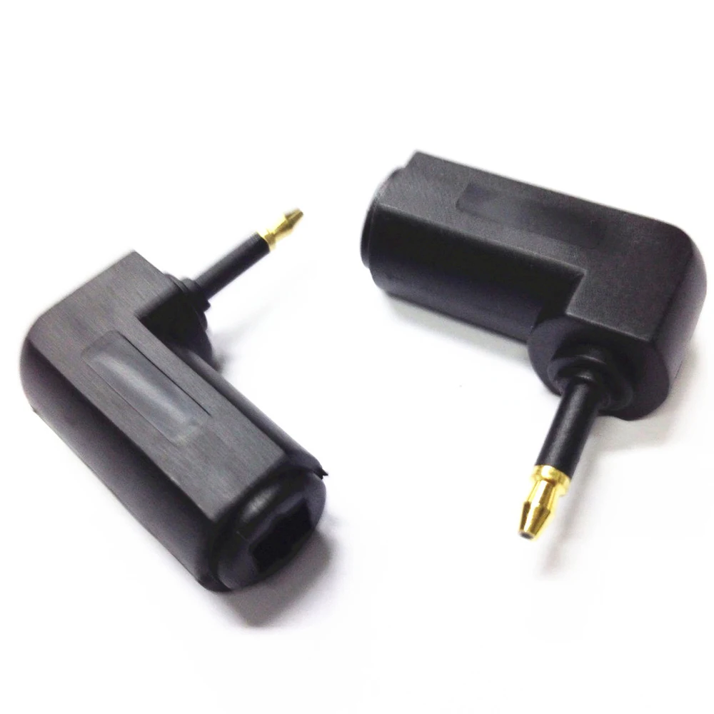 

Toslink Jack to Mini Plug Digital Audio Adapter Converter Angled
