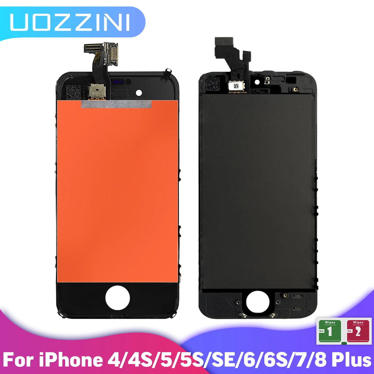 ЖК дисплей хорошего качества для Apple iPhone 4 4S 5 5S 5C 5E 6 7 8 Plus сенсорный экран с