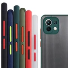 Чехол-накладка для Xiaomi Mi 11 Lite, Mi 10, 11, 11i, 11X, 11T Pro, ТПУ, матовый