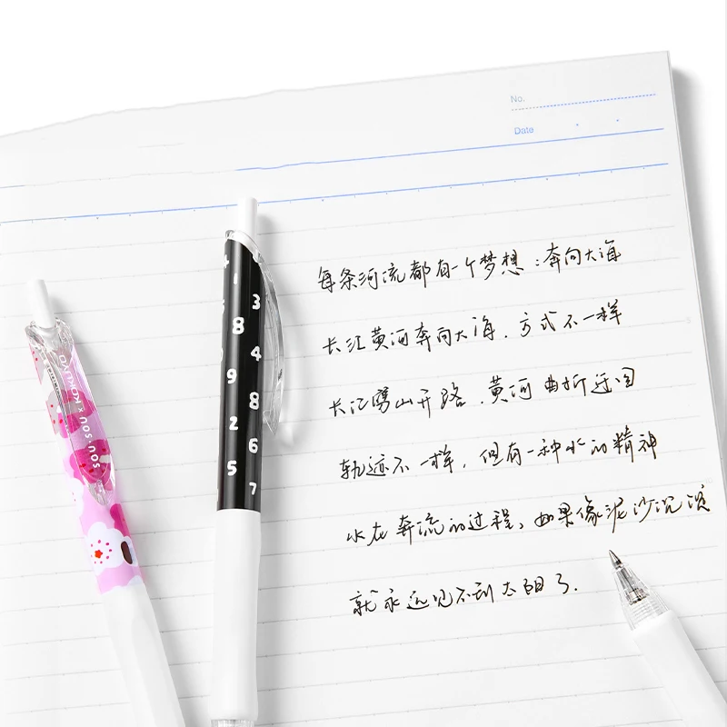 1 шт. японская гелевая ручка Kokuyo SOUSOU быстросохнущая 0 5 мм товары для студентов Kawaii