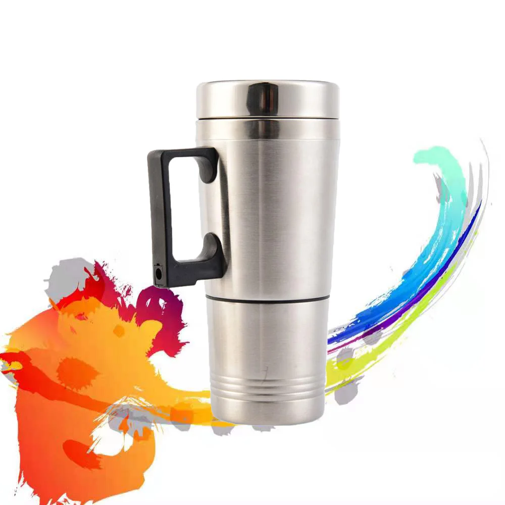 Автомобильный Электрический чайник с регулируемой температурой 300 мл 12 В 24