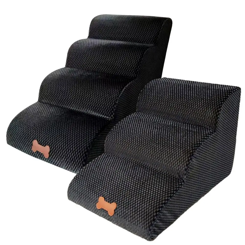 

3-Step/4-Step Pet Stairs Pet Cat Dog Steps Ladder For Dogs Indoor Dog House Stairs Ramp Ladder For Small Dogs Cat Pet Supplies