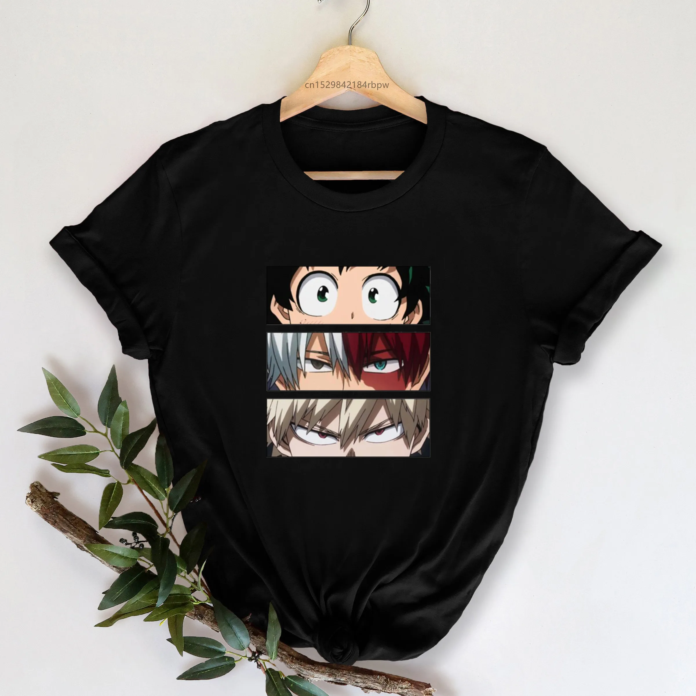 Футболка моя геройская академия Женская Повседневная футболка в стиле Харадзюку