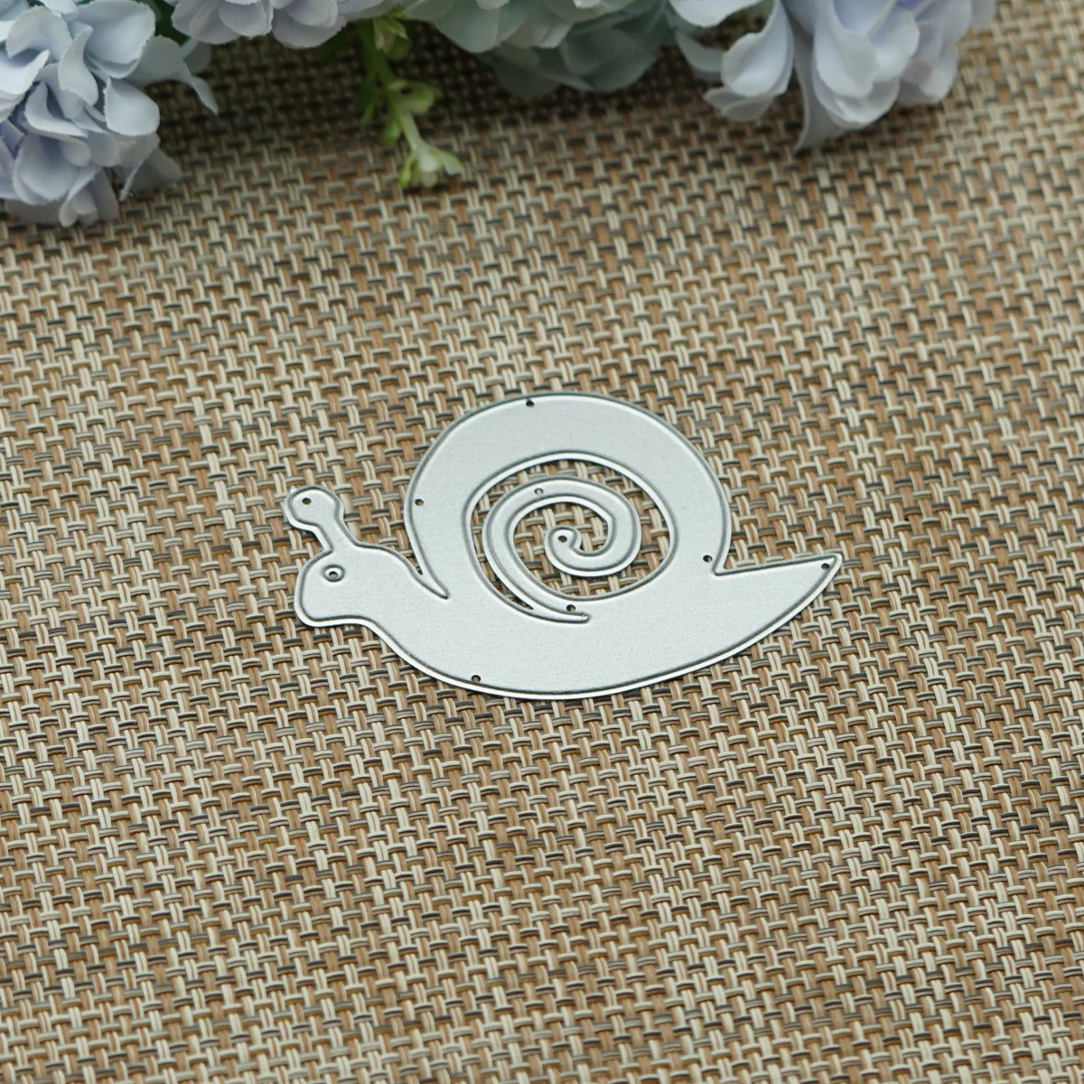 Металлические Вырубные штампы маленького размера с улиткой скрапбукинг сделай