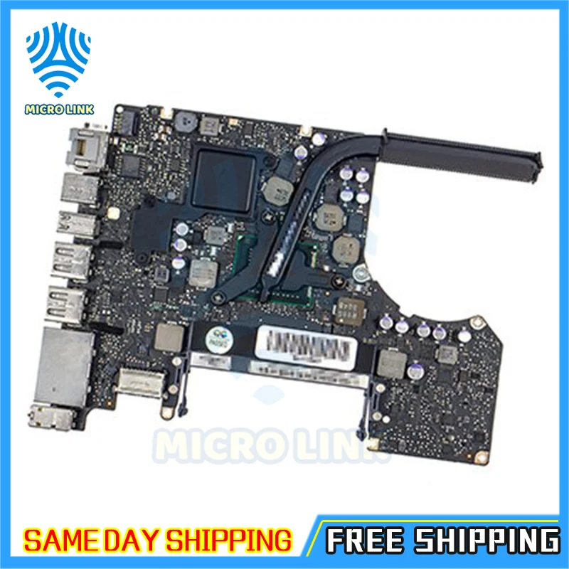 Сломанная материнская плата A1278 для Macbook Pro 1" 2008 2009 2010 логическая плата Intel Core 2 Duo 2,26 ГГц 2,66 ГГц 2,4 ГГц Материнская плата