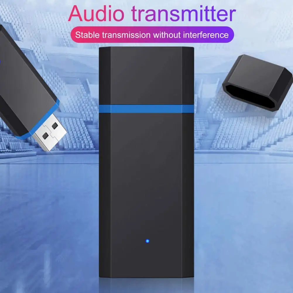 

HOT SALESï¼ï¼ï¼Mini Wireless USB Bluetooth 5.0 Transmitter Adapter 3.5mm AUX for TV Computer Laptop