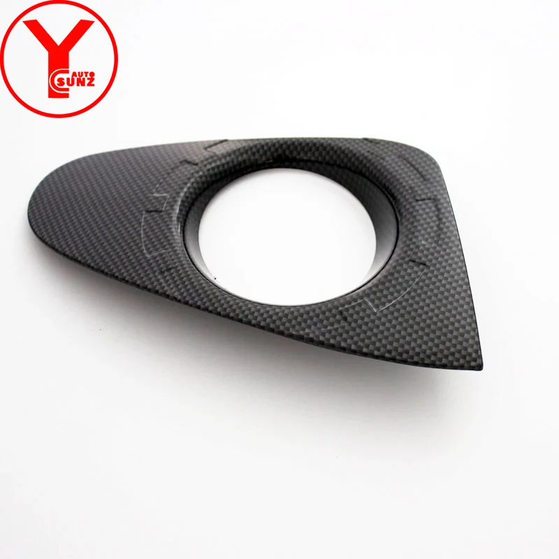 Углеродная передняя противотуманная фара крышка для Toyota Fortuner HILUX SW4 2015 2016 2017