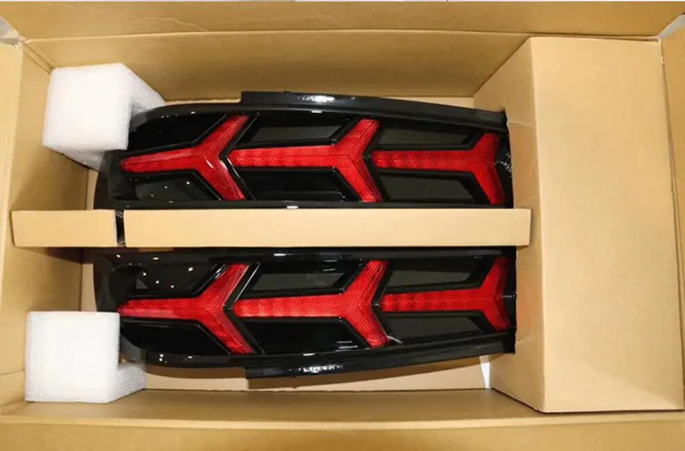 Год задний фонарь для Chevrolet Camaro задние фары автомобильные аксессуары светодиодный DRL Taillamp Для Camaro противотуманные фары