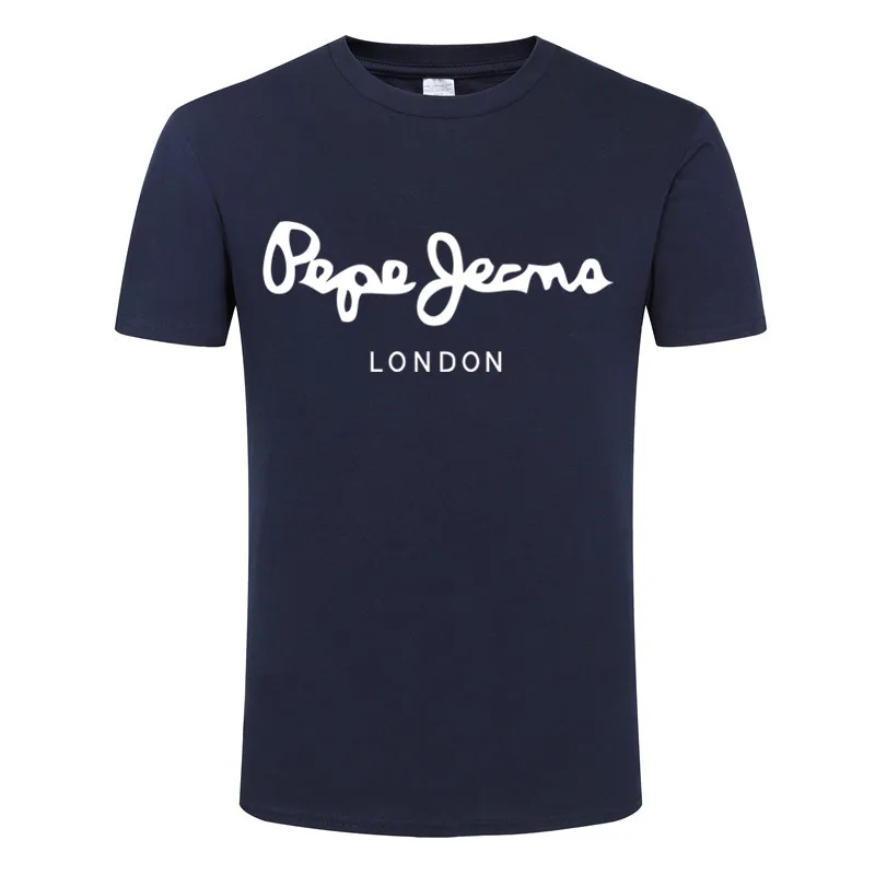 

2021 New Brand Men's T-shirt Fashion O-neck Top Pure Cotton Short Sleeve High Quality Summer Classic Printed T-shirt