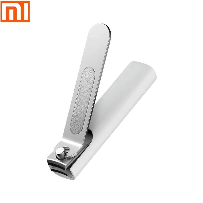 Машинка для стрижки ногтей Xiaomi mijia портативная компактная машинка с защитой от