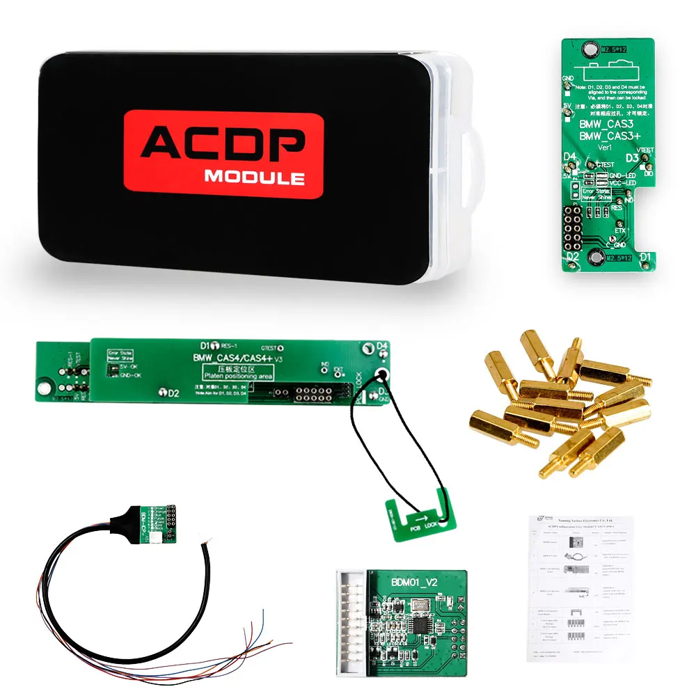 

Yanhua Mini ACDP Module1 BMW CAS1-CAS4+ IMMO Key Programming and Odometer Reset Newly Add CAS4 OBD Function