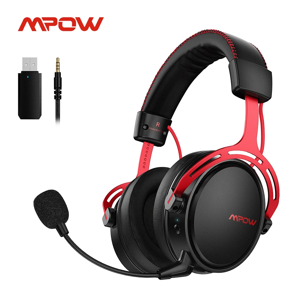 Беспроводная игровая гарнитура Mpow Air 2 4G для PS5/PS4/ПК компьютерные наушники с