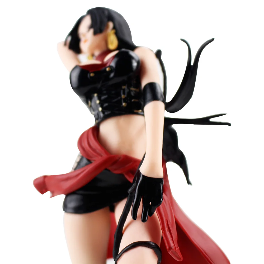 

24cm Anime One Piece Flag Diamond Ship Code B Boa Hancock Leather whip PVC Action Figure Collectible Model Toys Gift
