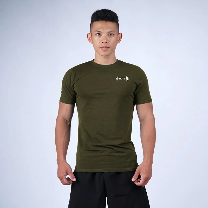 Футболка мужская Спортивная для бега тренировочная с коротким рукавом