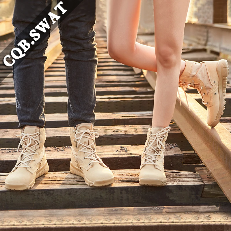 6 дюймов летние мужские военные кожаные тактические ботинки из коровьей замши